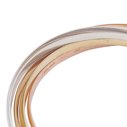 Bracelet Bracelet Cartier, "Trinity Semainier", trois ors. 58 Facettes 32861