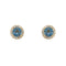 Boucles d'oreilles Boucles d'oreilles topazes diamants 58 Facettes 23608