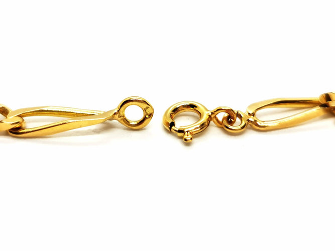 Collier Collier Maille firgaro Or jaune 58 Facettes 1649443CN