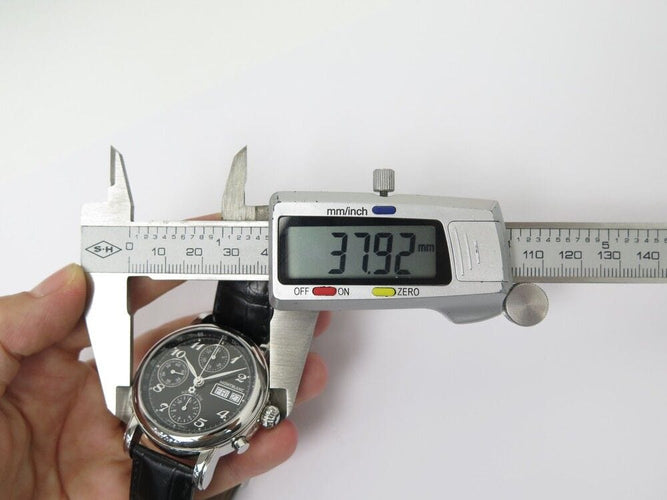 Montre montre MONTBLANC meistertuck star chrono 38mm automatique +boite 58 Facettes 254884