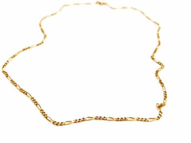 Collier Collier Maille figaro Or jaune 58 Facettes 1292203CN