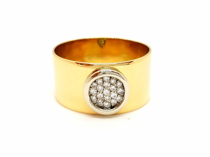 Bague 67 Bague Or jaune Diamant 58 Facettes 749001CN