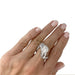 Bague 53 Bague Boucheron, "Trouble", or blanc, diamants. 58 Facettes 31844