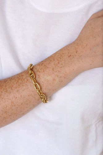 Bracelet Bracelet maille marine en or jaune 58 Facettes