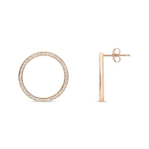 Boucles d'oreilles Boucles d'oreilles JOIKKA Amber en Or Rose 750/1000 58 Facettes 60111-55815