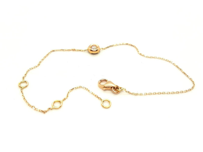 Bracelet Bracelet Or rose Diamant 58 Facettes 578997RV