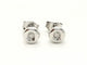 Boucles d'oreilles Boucles d'oreilles Or blanc Diamant 58 Facettes 579228RV