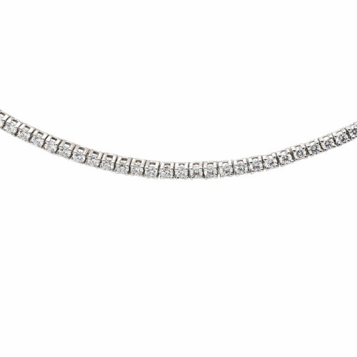 Collier Collier Rivière Or blanc Diamant 58 Facettes 2708407CN