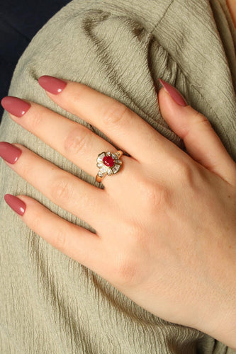 Bague 53 Bague Or jaune Rubis 58 Facettes 2309002CN