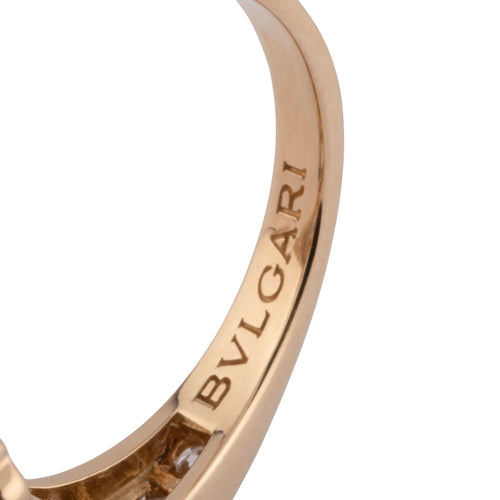 Bague Bague Bvlgari "Elisia" Or Jaune 58 Facettes 0