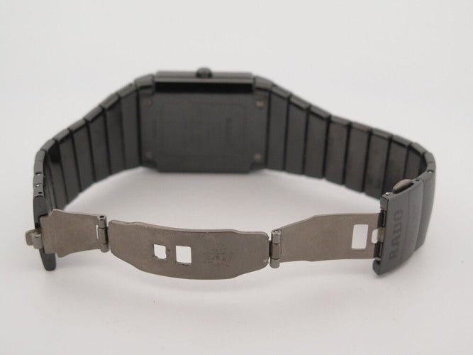 Montre montre RADO sintra jubile 152.0335.3 ceramique noir 30mm quartz 58 Facettes 253024