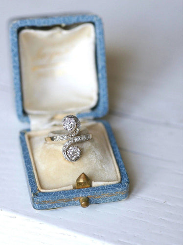 Bague Toi et Moi diamants 58 Facettes