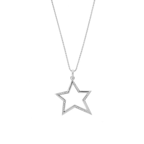 Collier Collier pendentif Etoile diamants 58 Facettes 28831