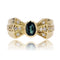 Bague 53 Bague noeud d'occasion saphir diamants 58 Facettes 21-222B