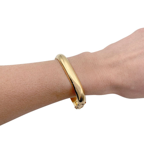 Bracelet Bracelet semi rigide or jaune. 58 Facettes 32154