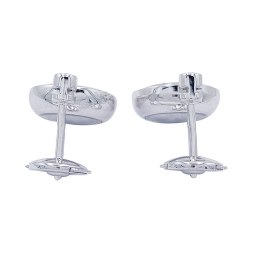 Boucles d'oreilles Boucles d'oreilles Chopard, "Happy Diamonds" en or blanc, diamants. 58 Facettes 32316