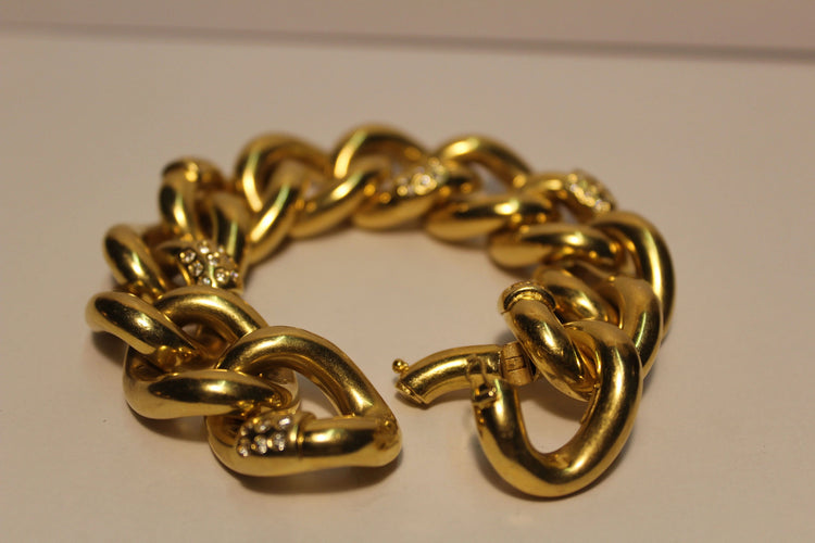 Bracelet Bracelet Maillons volumineux Diamants 58 Facettes 11316