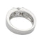 Bague 52 Solitaire en or blanc, diamant 1,14 carats. 58 Facettes 32053