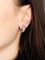 Boucles d'oreilles Diamants / Or Blanc BOUCLES D'OREILLES "CRÉOLES" OR BLANC & DIAMANTS 58 Facettes BO/220005