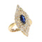 Bague 52 Bague victorienne saphir diamants 58 Facettes 21271-0454
