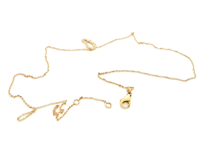 Collier Collier Aile d'ange Or rose Diamant 58 Facettes 579299RV