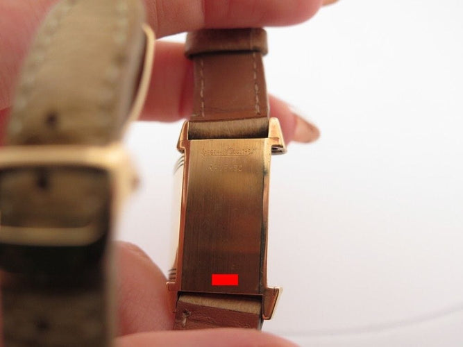 Montre montre jaeger lecoultre reverso lady 33 mm mecanique or 18k 58 Facettes 255591