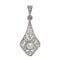 Pendentif Pendentif diamant et perle Art Déco 58 Facettes 23283-0098