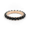 Bague 53 Ginette NY Bague Alliance Maria Or rose Onyx 58 Facettes 2394106CN