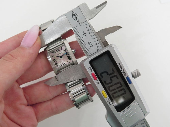 Montre montre CARTIER 2384 tank francaise 160th anniversary quartz 25 mm 58 Facettes 250824