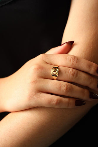 Bague 54 Dinh Van Bague Menottes Or jaune 58 Facettes 2370819CN