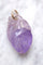 Pendentif Pendentif fruit améthyste sculptée et or 58 Facettes