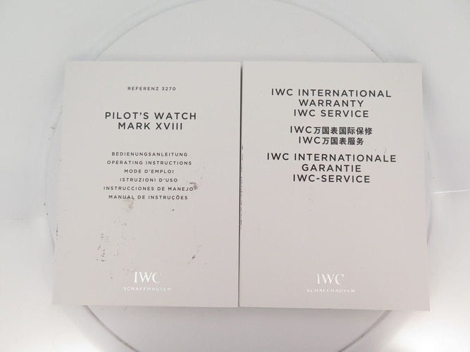 Montre montre IWC pilot s mark xviii tribute to mark xi acier 40mm auto full set 58 Facettes 256260