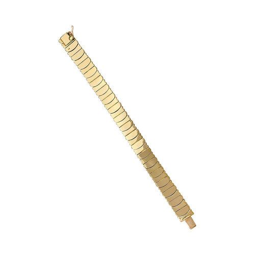 Bracelet Bracelet Cartier, "Casque d'Or", en or jaune. 58 Facettes 31928