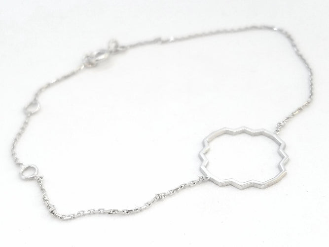 Bracelet Bracelet Transparence Or blanc 58 Facettes 578894RV