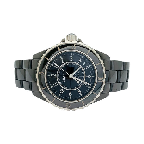 Montre Montre Chanel, "J12", céramique noire. 58 Facettes 31977
