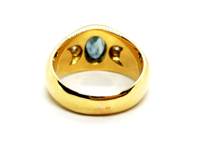 Bague 56 Bague Or jaune Saphir 58 Facettes 1186465CN
