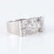 Bague Bague Tank Platine Diamants 58 Facettes 1