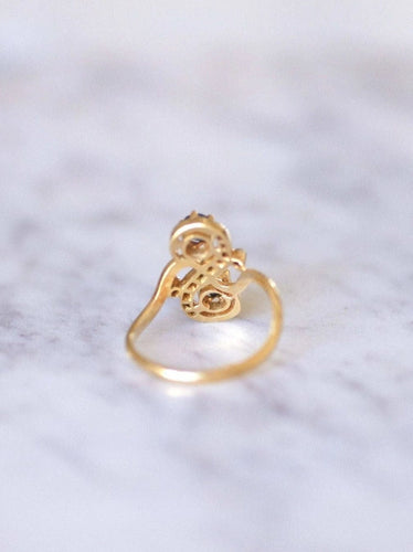 Bague Bague Toi & Moi vintage saphirs et diamants 58 Facettes