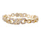 Bracelet Bracelet or jaune, diamants. 58 Facettes 32739