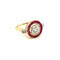 Bague Bague Art Déco Rubis Diamant 58 Facettes