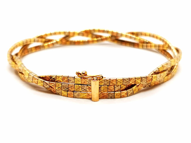 Bracelet Bracelet Vintage Or jaune 58 Facettes 1696343CN