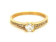 Bague 53 Bague Solitaire Or jaune Diamant 58 Facettes 578745RV