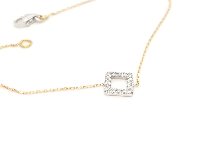 Bracelet Bracelet Graphique Or blanc Diamant 58 Facettes 579181RV