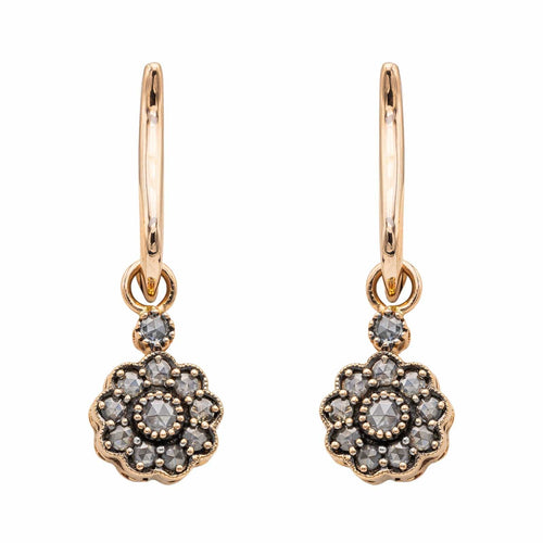 Boucles d'oreilles Boucles d'oreilles Pendantes Or rose Diamant 58 Facettes 2622577CN