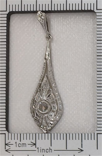 Pendentif Pendentif Belle Epoque / Art Déco Diamants 58 Facettes 23283-0140