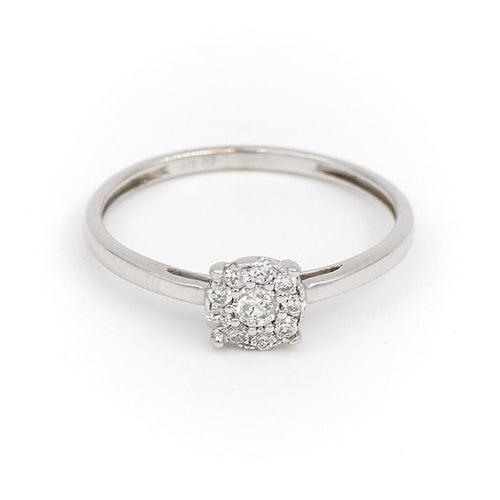 Bague 50.5 Bague Alliance Or blanc Diamant 58 Facettes 1599610CN