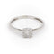 Bague 50.5 Bague Alliance Or blanc Diamant 58 Facettes 1599610CN