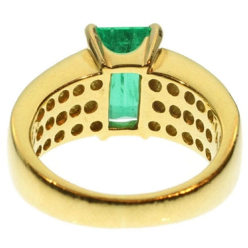 Bague 51 Bague Emeraude & Diamant 58 Facettes 13262-0119