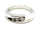 Bague 54 Bague Trilogie Or blanc Diamant 58 Facettes 1950053CN