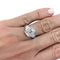 Bague 54 Bague diamant 3,05 carats en or blanc. 58 Facettes 30698